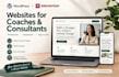 design, develop wordpress elementor website for coaches and consultants