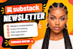 customize your substack account substack newsletter manage substack posts