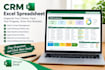 create crm excel spreadsheet too track your progress