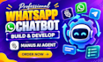 build a whatsapp chatbot with ai using whatsapp API setup manus ai agent