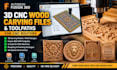 create 3d cnc wood carving files gcode toolpaths for cnc routers in fusion 360