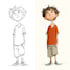 draw 2d cartoon illustrations in procreate