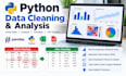 clean and analyze data using python pandas