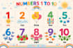 design colourful educational kind poster and will art