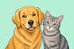 create custom dog illustrations