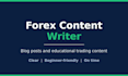 write forex blog posts and trading content for your brand