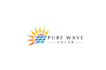 do modern solar panel, power, energy, electrical logo