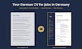 write your german CV