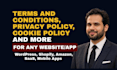 draft terms and conditions, privacy policy and other docs