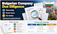 do due diligence and company background checks in bulgaria