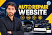 build an auto repair mechanic and car workshop wordpress website