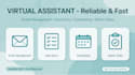 be reliable  for admin tasks and email management