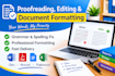 proofread edit and format amharic oromo and english document