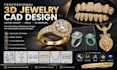 create custom 3d ring design and 3d jewelry cad designs