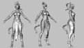 create 3d sculpting for 3d printing, 3d action figure articulated