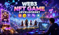 web3 nft game development html5 blockchain p2e browser game pvp 3d game website