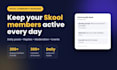 be your skool community manager and keep your members engaged