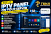 setup iptv panel on your server with xui one  lifetime whmcs integration
