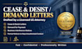 write a business interference and defamation cease and desist
