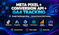setup meta pixel, conversion API with ga4 tracking  in GTM