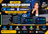 setup vps, dedicated server on your xui one, xtream UI server hosting