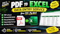 do pdf to excel work professionally