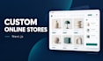 build a custom ecommerce website with checkout and admin panel