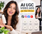 do ai spokeperson ugc for commercial video ads
