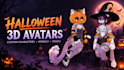 create spooky 3d characters, monsters and halloween props