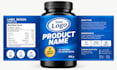 design supplement labels, vitamin bottle labels and wellness product packaging