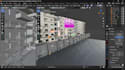 build your blender scene with lighting, materials, and render