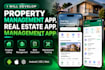 develop property management app, real estate app, management app