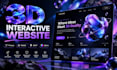 build an interactive 3d website with threejs webgl gsap and spline, 3d website