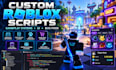 Create custom roblox scripts and gameplay systems by Dollymaggard | Fiverr