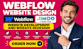 webflow website design jimdo creator development website redesign and SEO expert