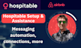 setup your hospitable by connecting or automating