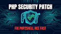 apply the emergency PHP security update to fix critical rce flaws