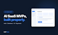 build your ai saas mvp web app with react, supabase and openai