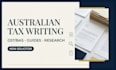write professional australian small business tax articles and web content