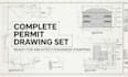 create stamped architectural permit drawings for city approval