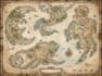 create fantasy world map medieval map continent map for author and worldbuilding