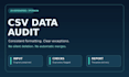 clean and audit your CSV data with python and ai