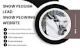 generate targeted snow plowing and snow removal leads snow plough website