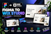 convert figma to wix studio responsive website