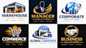 design a professional warehouse, manager, corporate, commerce logo