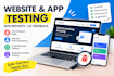 user testing beta testing manual testing for your device