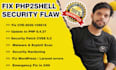 fix php2shell cvss 9 2 vulnerability and update to secure version