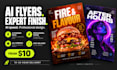 create ai powered flyers with a professional designers touch