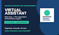 be your virtual assistant for data entry and office management