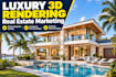 create 3d architectural renderings for real estate